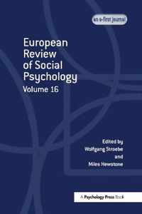 European Review of Social Psychology