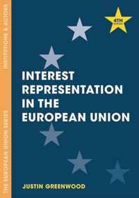 Interest Representation in the European Union