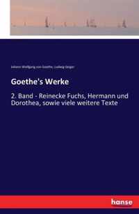 Goethe's Werke