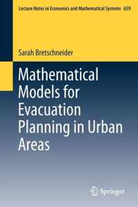 Mathematical Models for Evacuation Planning in Urban Areas