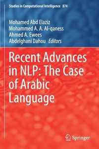 Recent Advances in NLP The Case of Arabic Language