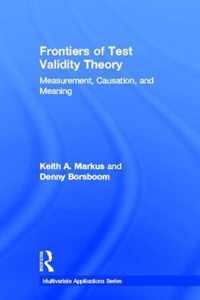 Frontiers of Test Validity Theory