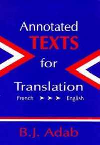 Annotated Texts for Translation