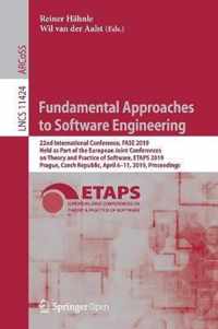 Fundamental Approaches to Software Engineering