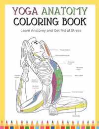 Yoga Anatomy Coloring Book