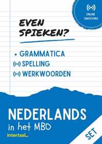 Even Spieken - Nederlands in het MBO (set)