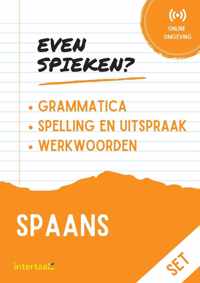 Even Spieken - Spaans grammatica, spelling,uitspraak , (set)