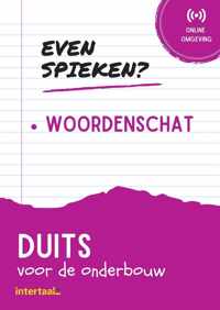 Even Spieken - Woordenschat Duits voor de onderbouw