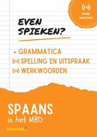 Even Spieken - Spaans in het MBO (set)