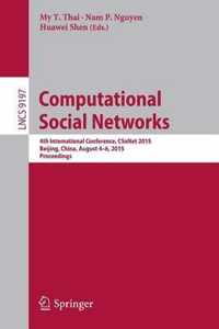 Computational Social Networks