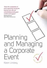 Planning and Managing a Corporate Event