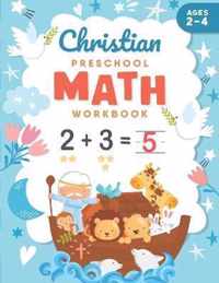 Christian Preschool Math Workbook