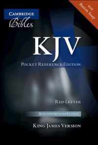 Pocket Reference Bible-KJV-Button Snap