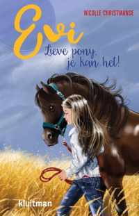 Evi. Lieve pony, je kan het!