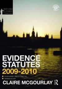 Evidence Law Statutes