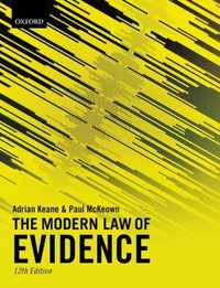 The Modern Law of Evidence