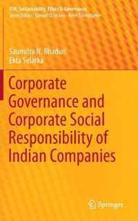 Corporate Governance and Corporate Social Responsibility of Indian Companies