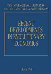 Recent Developments in Evolutionary Economics