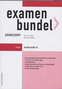 Examenbundel / 2008/2009 Vwo / Deel Wiskunde A