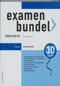 Examenbundel / 2009/2010 Havo Economie