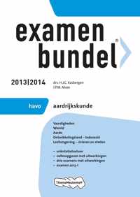 Examenbundel 2013/2014 Havo Aardrijkskunde