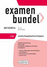 Examenbundel 2013/2014 vwo Maatschappijwetenschappen