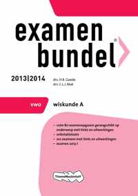 Examenbundel 2013/2014 vwo Wiskunde A