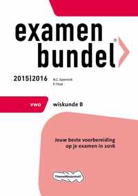 Examenbundel 2015/2016 vwo Wiskunde B