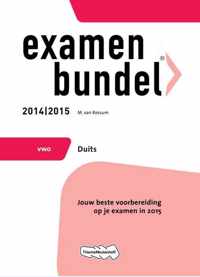 Examenbundel - Duits Vwo 2014/2015