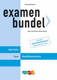 Examenbundel havo Bedrijfseconomie 2022/2023 - A. Maurer - Paperback (9789006639728)