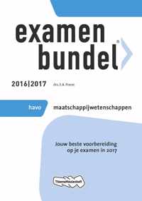 Examenbundel havo Maatschappijwetenschappen 2016/2017