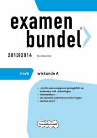 Examenbundel 2013/2014 havo wiskunde A