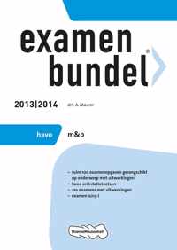 Examenbundel 2013/2014 havo m&o