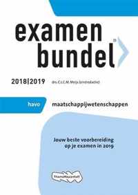 Examenbundel havo Maatschappijwetenschappen 2018/2019