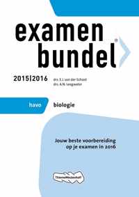 Examenbundel Havo Biologie 2015/2016