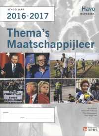 Thema's maatschappijleer 2016-2017 werkboek HAVO