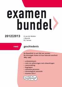 Examenbundel vwo  Geschiedenis 2012/2013