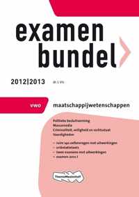 Examenbundel vwo  Maatschappijwetenschap 2012/2013