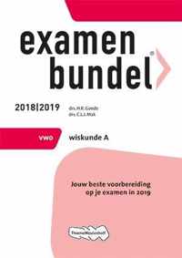 Examenbundel vwo Wiskunde A 2018/2019