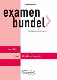 Examenbundel vwo Bedrijfseconomie 2020/2021