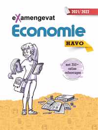 eXamengevat Economie HAVO 2022-2023 (examenstofbundel en toegang online oefenplatform met 350 vragen)!