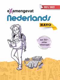 eXamengevat Nederlands HAVO 2022-2023 (examenstofbundel en toegang online oefenplatform met 350 vragen)!