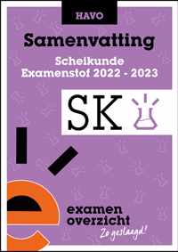 ExamenOverzicht - Samenvatting Scheikunde HAVO