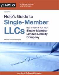 Nolo's Guide to Single-Member Llcs