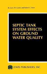 Septic Tank System Effects on Ground Water Quality