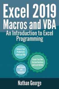 Excel 2019 Macros and VBA