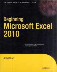 Beginning Microsoft Excel 2010