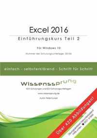 Excel 2016 - Einfuhrungskurs Teil 2