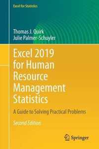 Excel 2019 for Human Resource Management Statistics