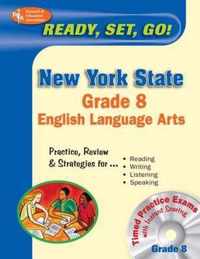 New York State Grade 8 English Language Arts W/CD-ROM